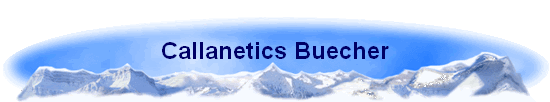 Callanetics Buecher